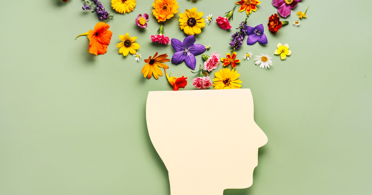 a vase of flowers on a table