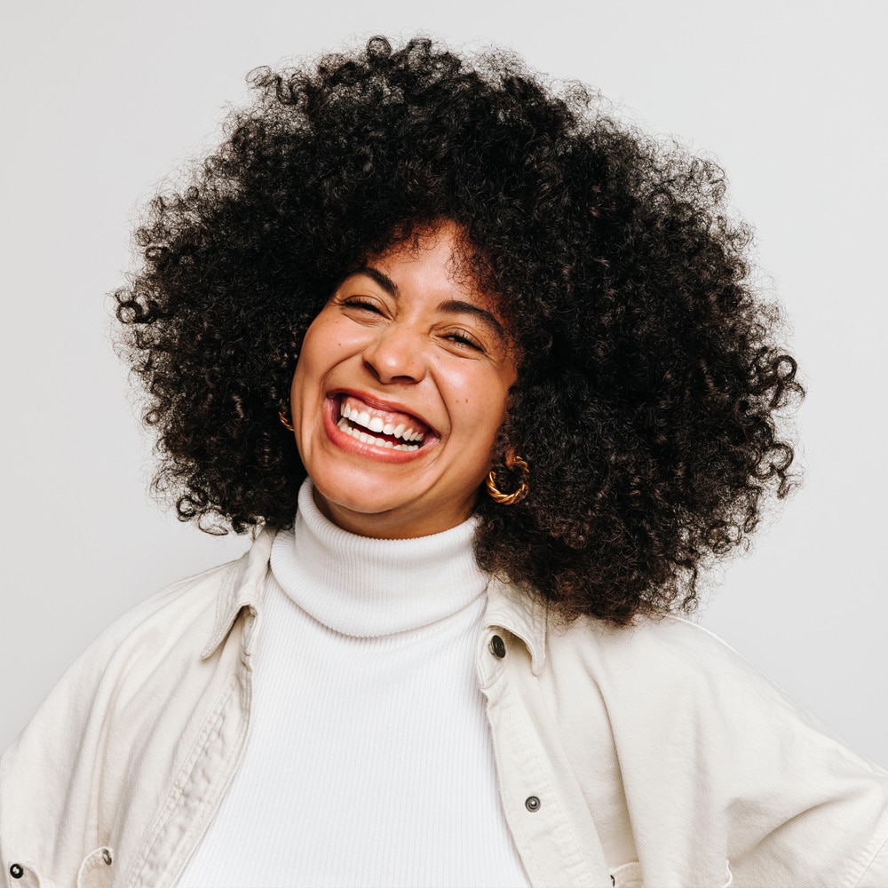 Zazie Beetz posing for the camera