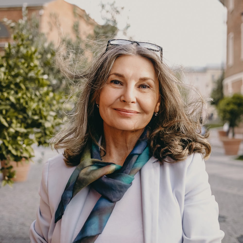 a woman posing for a picture